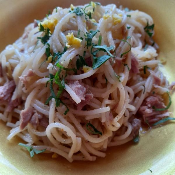 Spaghetti with Tuna